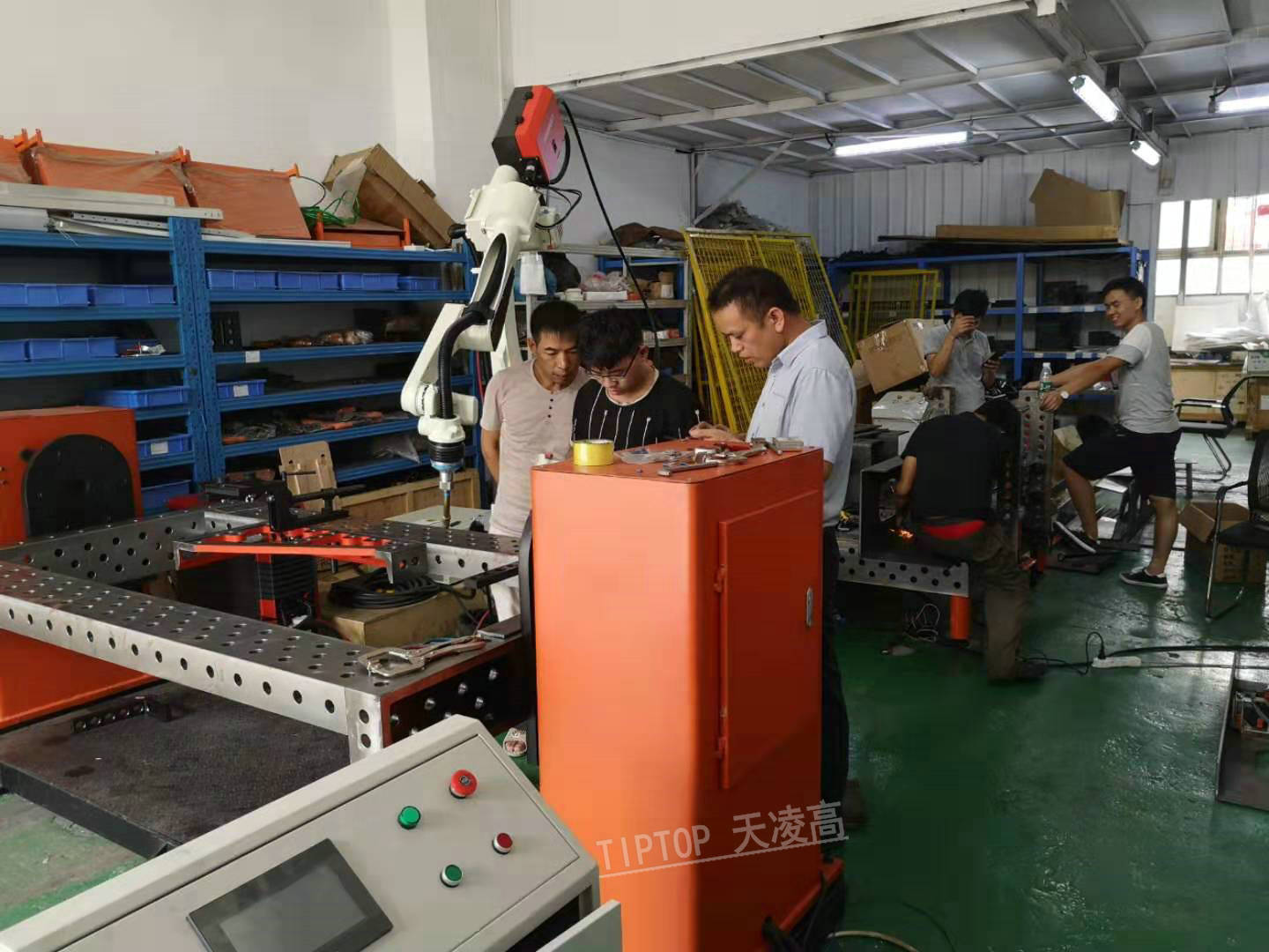 機(jī)器人組合工裝夾具