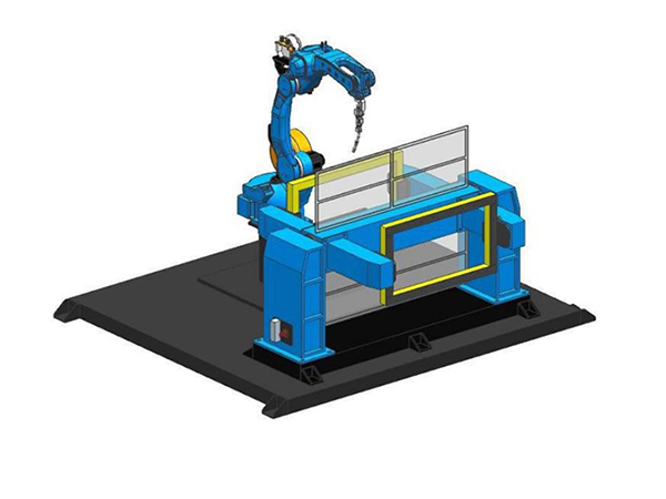 三軸橫向旋轉(zhuǎn)變位機工作站